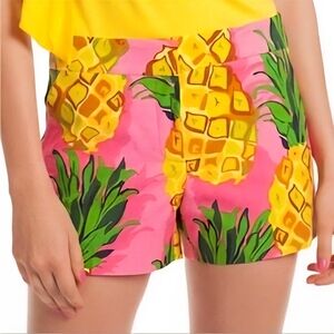 Nwt Trina Turk Casual Corbin Pineapple Shorts  2